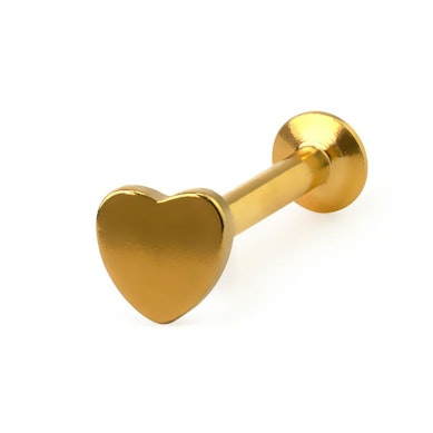 Labret mit Herzdesign