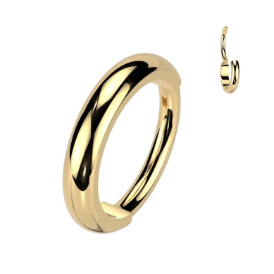 Huggie Scharnierring aus Titan