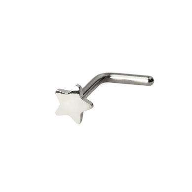 Titan-Nasenstecker mit Stern