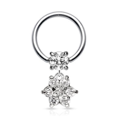 Ring mit einer Blume