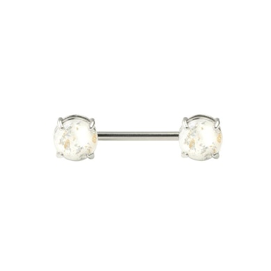 Brustwarzenpiercing mit Lava Look
