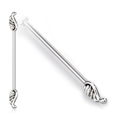 Industrialstab mit Engelsflügeln