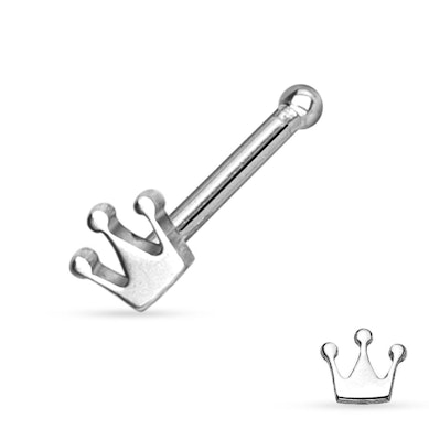 Nasenstecker mit Krone