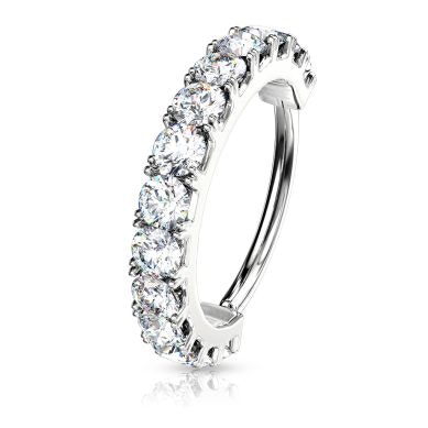Ring mit Steinen in vielen verschiedenen Farben