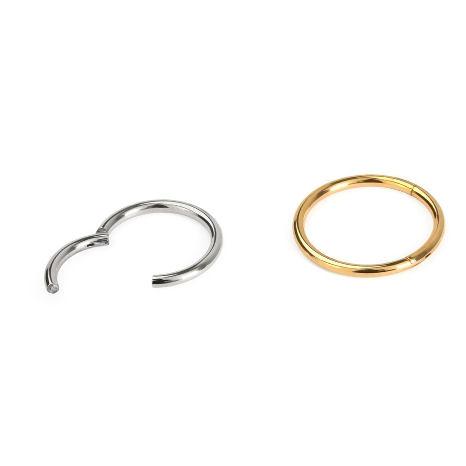 Endlos Ring mit Scharnier in beliebiger Farbe