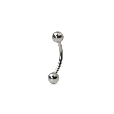 Gebogener Stecker aus Titan