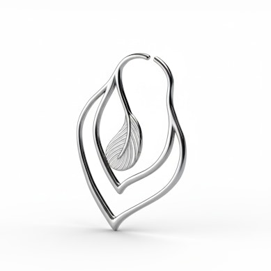 Tunnel-Ring mit Feder