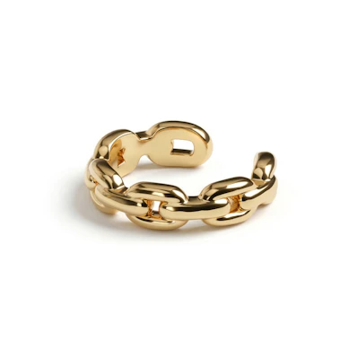 Ear Cuff mit Kettenmotiv