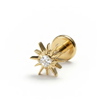 Titan-Labret mit Sonnenstrahlen