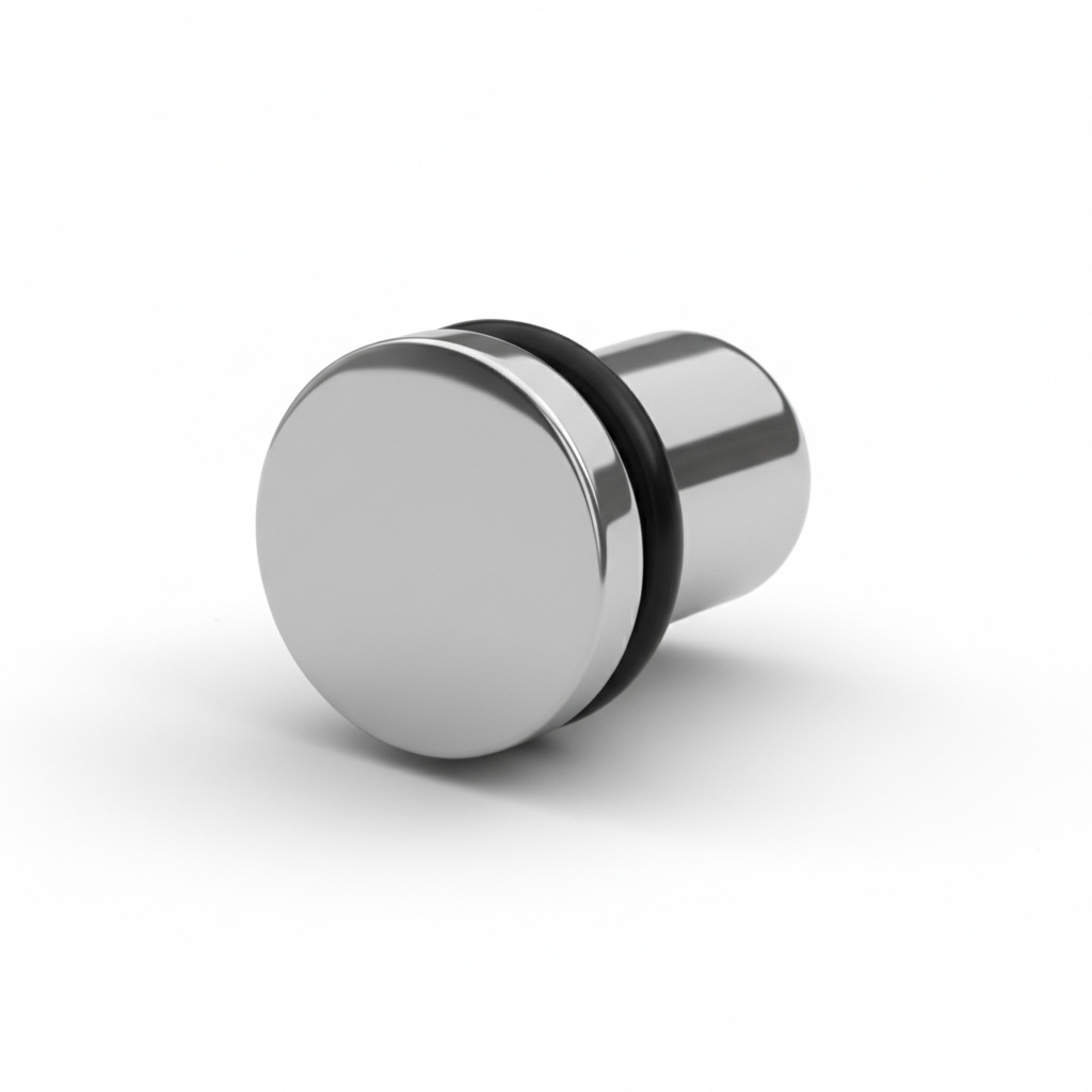 Titan-Plug mit Hochglanzoberfläche