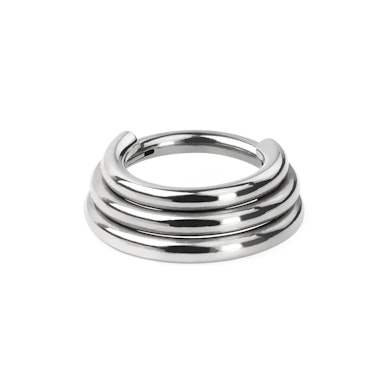 Dreilagiger Ring mit Scharnier