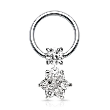 Ring mit einer Blume