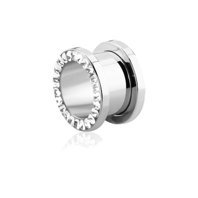 Tunnel mit einer Steinkante und Schraubgewinde