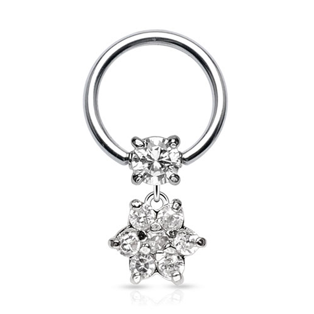 Ring mit einer Blume
