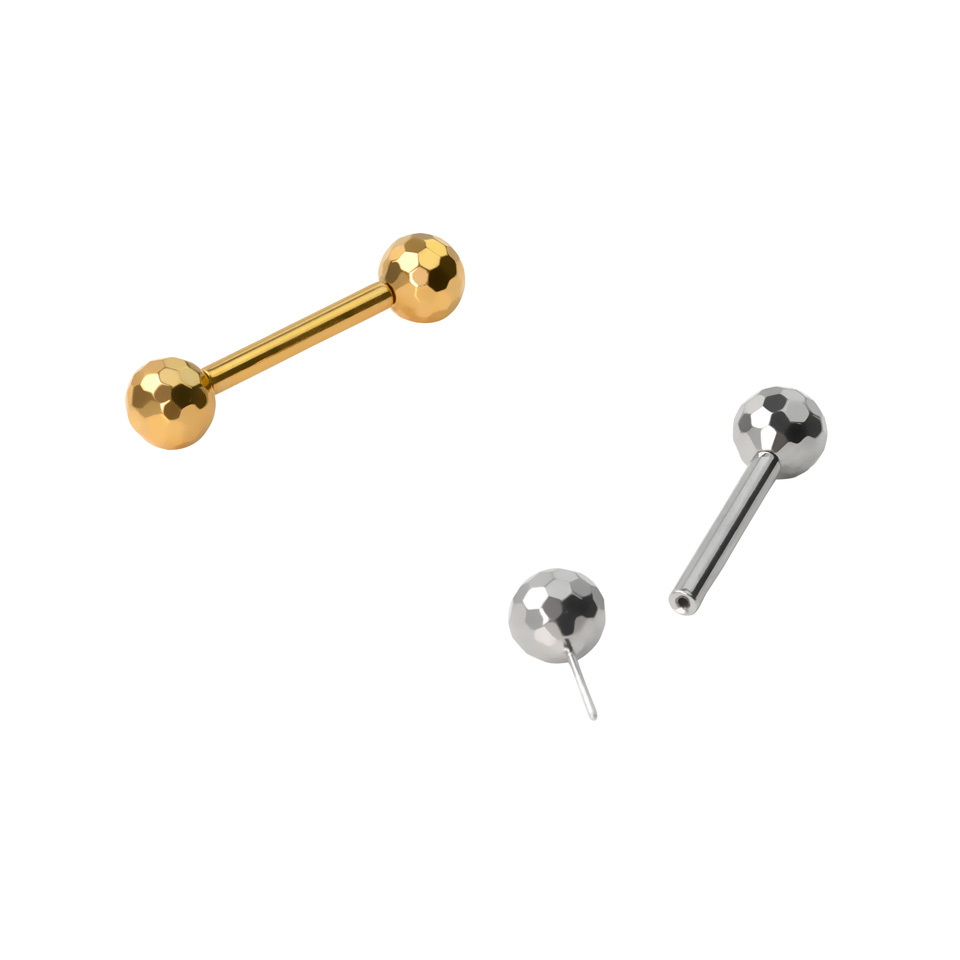 Titan Push-in Barbell mit Diskokugeln