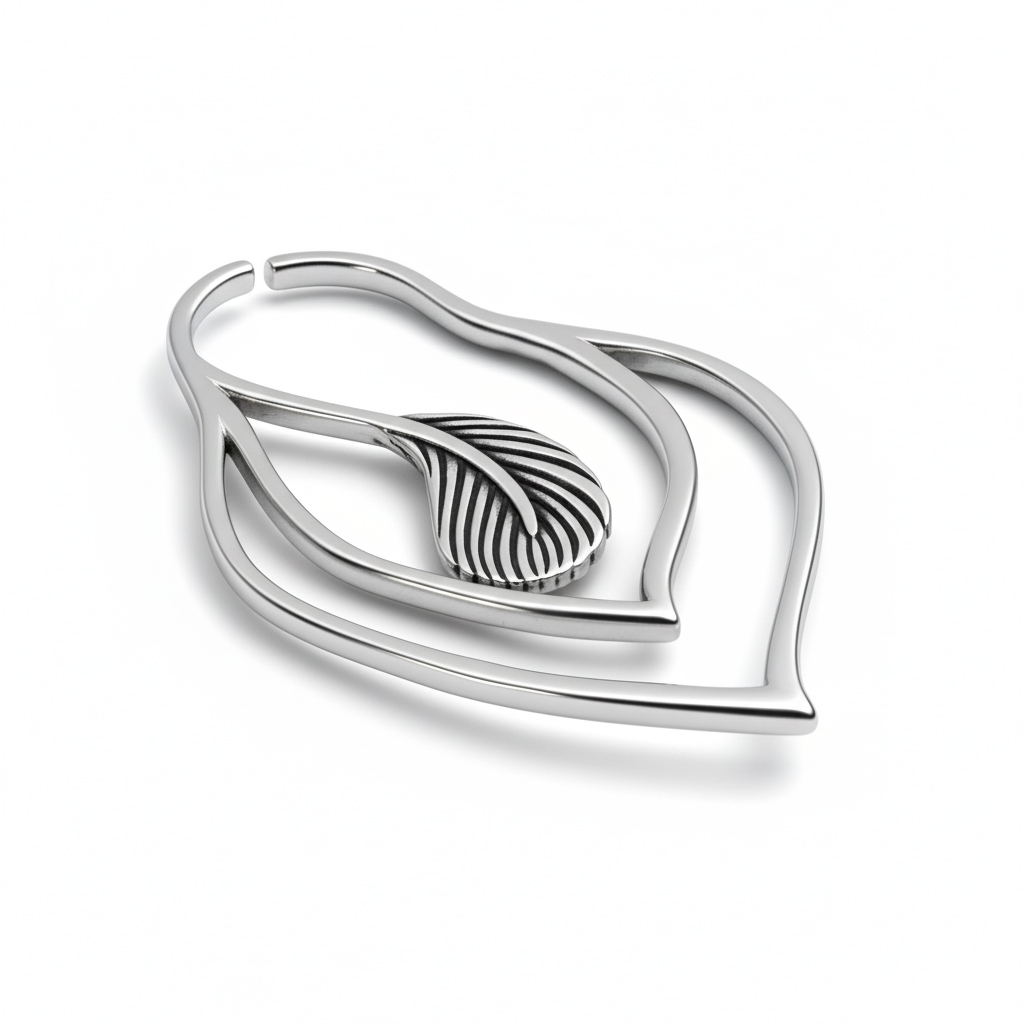 Tunnel-Ring mit Feder