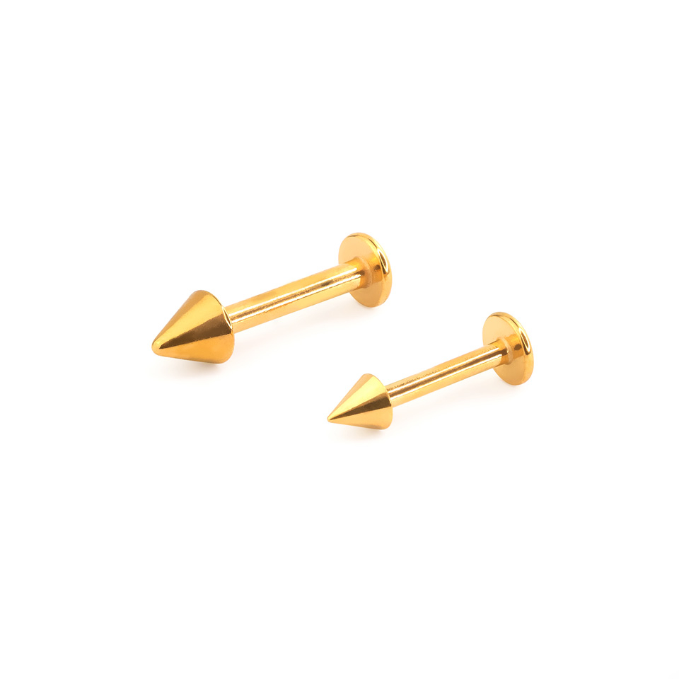 Labret in mehreren Farben mit Spike