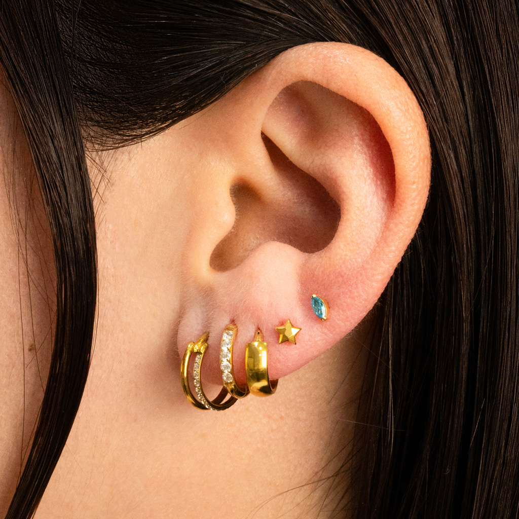 Titan Labret mit facettenreichem Stern