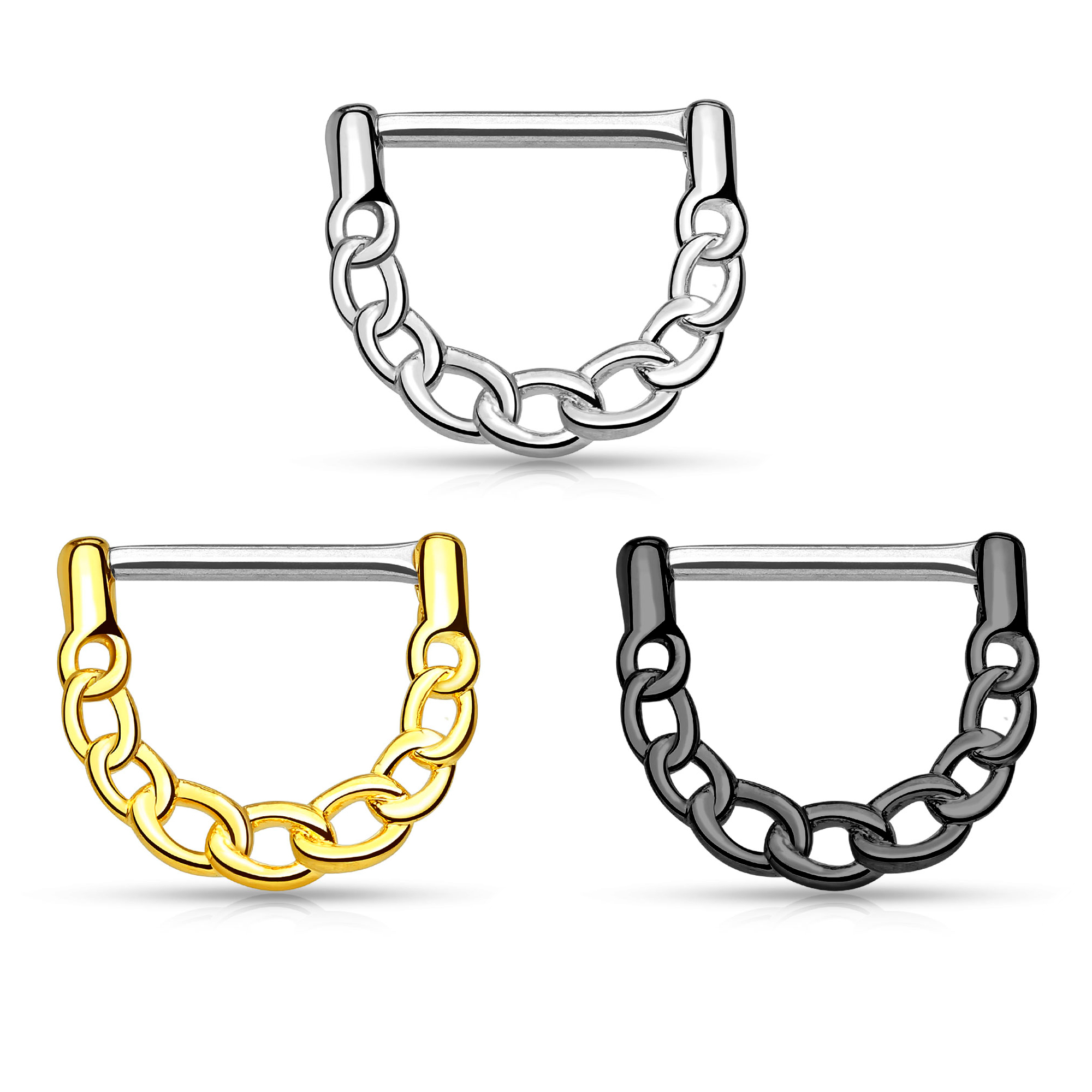 Nippelclicker mit einer Kette