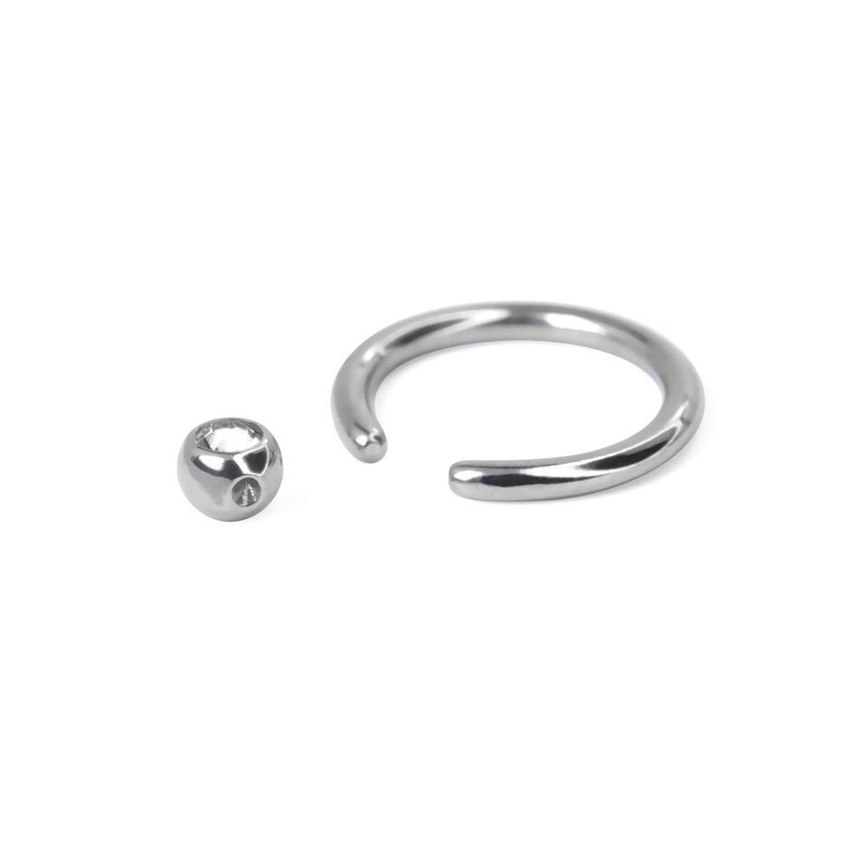 Kugelring mit Stein