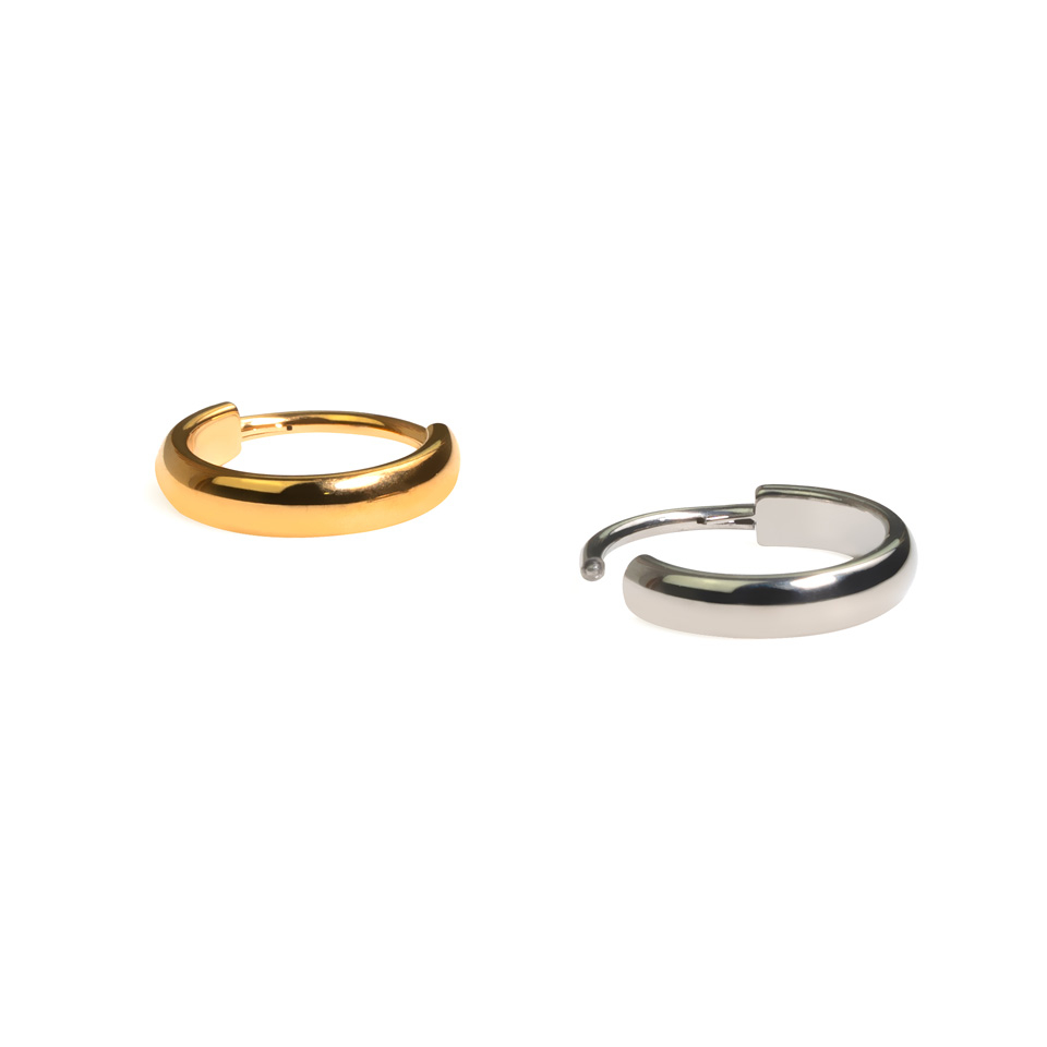 Huggie Scharnierring aus Titan