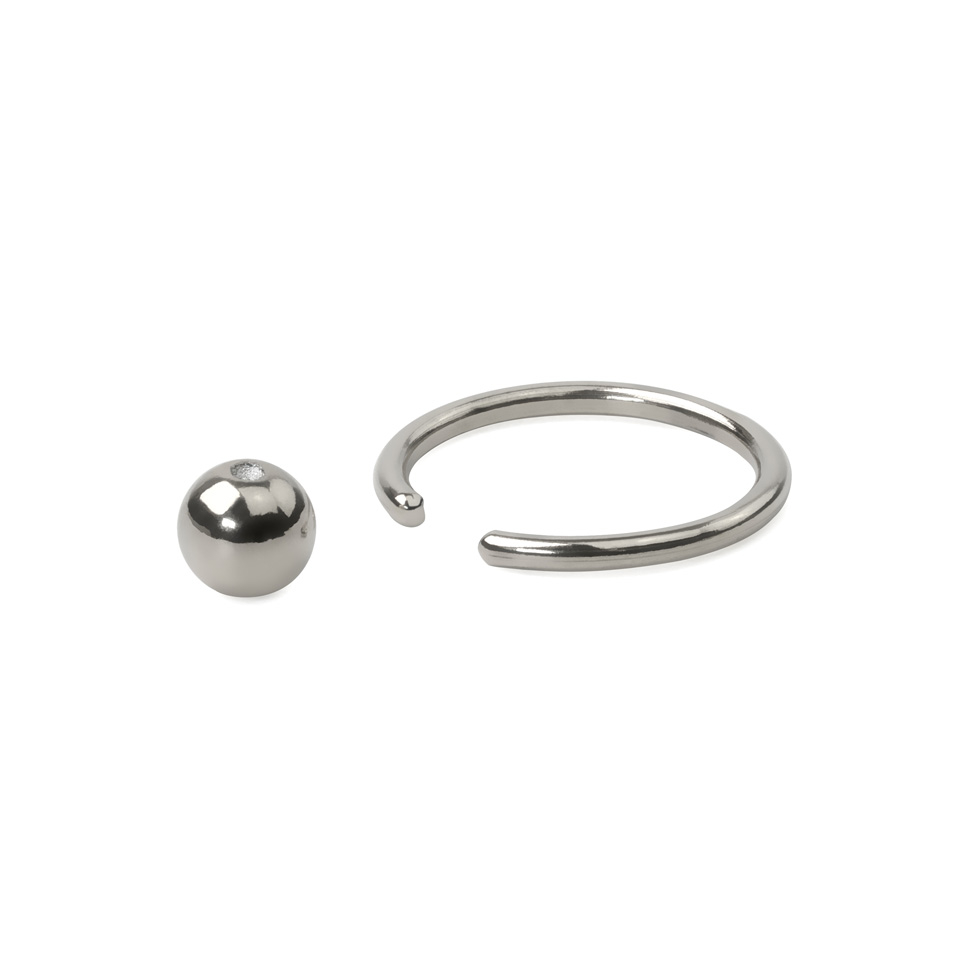 Kugelring aus Titan