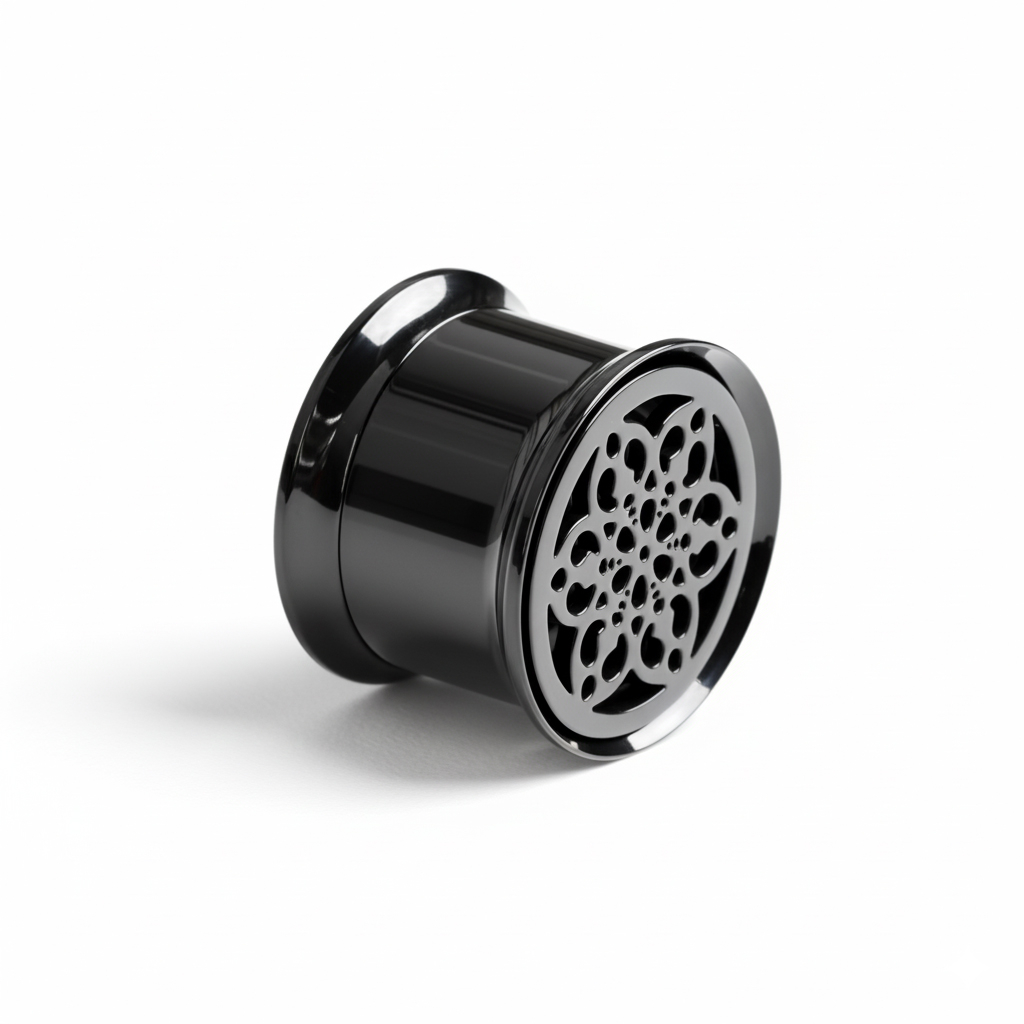 Filigraner Tunnel mit Blume