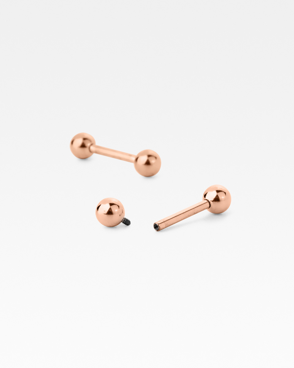 Piercingstab mit Kugeln